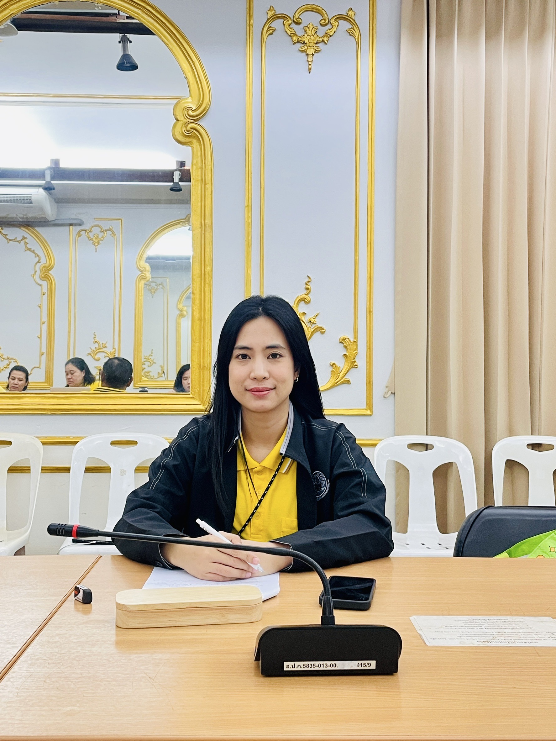 title - ประชุมภายในศูนย์ตรวจสอบและรับรองมาตรฐานสินค้าเกษตรในเขตปฏิรูปที่ดินครั้งที่ 1/2567
